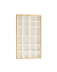 Bay Brook Empty Vertical Garden Frame - White (synthetic illustration; no displayed measurements)
