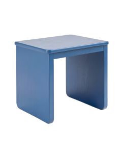Dune Bend Side Table - Blue (synthetic illustration; no displayed measurements)