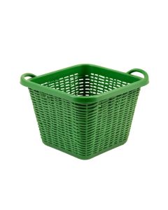 Cedar Bend Empty Storage Basket - Green (synthetic illustration; no displayed measurements)