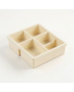 Reed Bluff Empty Pantry Drawer Organizer Insert - Cream (synthetic illustration; no displayed measurements)