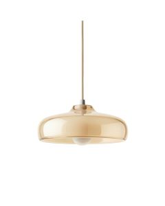 Cove Canyon Pendant Light Suspended From One Plain Cable - Beige (synthetic illustration; no displayed measurements)