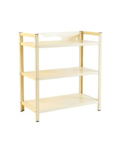 Ridge Dell Desktop Shelving Unit - Cream