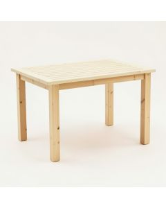 Vale Bridge Patio Table - Cream (synthetic illustration; no displayed measurements)