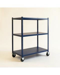 Briar Crest Empty Rolling Workshop Cart - Navy (synthetic illustration; no displayed measurements)