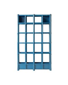 Moss Canyon Empty Vertical Garden Frame - Blue