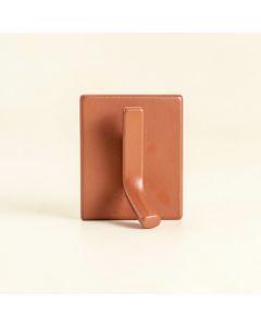 Wren Branch Wall-Mounted Robe Hook - Terracotta (synthetic illustration; no displayed measurements)