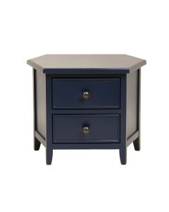 Moss Field Nightstand - Navy