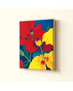Painted Petals Iii-B By Tristan Scott - Wrapped Canvas Graphic Art Print (synthetic illustration; no displayed measurements)