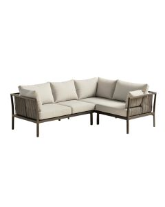 Alp Patio Sectional With Cushions (synthetic illustration; no displayed measurements)