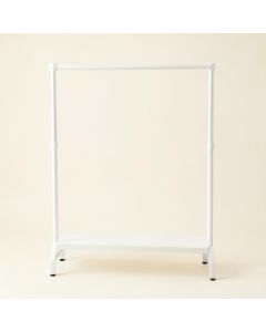Brook Branch Empty Garment Rack - White (synthetic illustration; no displayed measurements)