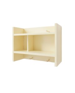 River Bridge Wall-Mounted Entryway Organizer Shelf - Ivory