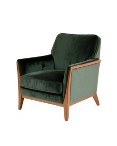 Chiang 37.5 '' Wide Velvet Armchair (synthetic illustration; no displayed measurements)