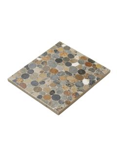 Smoky Alps Porcelain/Glass Mosaic Tile