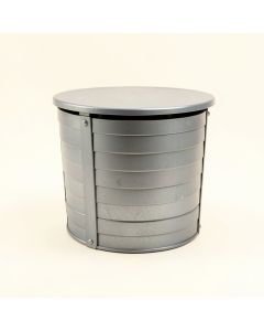Glen Bluff Closed Garden Compost Bin - Gray (synthetic illustration; no displayed measurements)