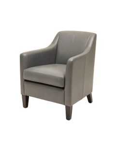 Shrestha Upholstered Parsons Chair In Gray (synthetic illustration; no displayed measurements)