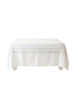 Dune Crossing Flat Bed Sheet - White
