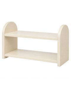 Shore Bend Desktop Shelving Unit - Cream