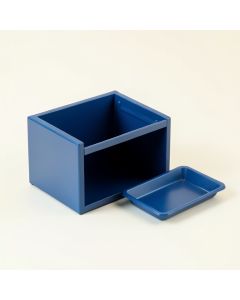 Sage Bend Empty Coffee-Station Organizer - Blue (synthetic illustration; no displayed measurements)