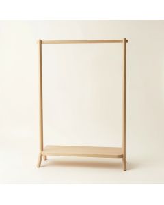 Shore Canyon Empty Garment Rack - Beige (synthetic illustration; no displayed measurements)