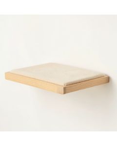 Field Branch Wall-Mounted Cat Perch - Beige (synthetic illustration; no displayed measurements)