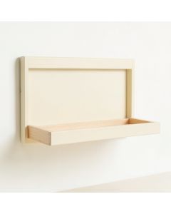 Briar Canyon Empty Wall-Mounted Tool Organizer Panel - Cream (synthetic illustration; no displayed measurements)
