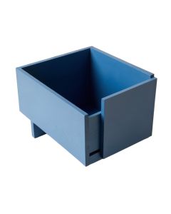 Juniper Bluff Under-Desk Drawer Unit - Blue (synthetic illustration; no displayed measurements)