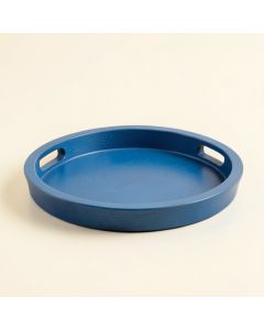 Briar Bluff Serving Tray - Blue (synthetic illustration; no displayed measurements)