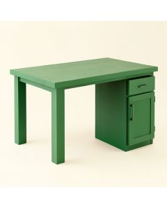 Flint Dale Empty Workshop Workbench - Green (synthetic illustration; no displayed measurements)