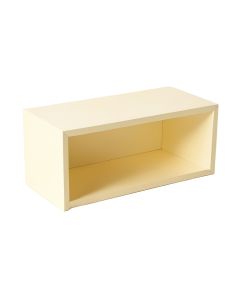 Alder Crest Shoe Storage Bench - Cream (synthetic illustration; no displayed measurements)