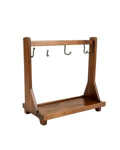 Coat Rack Shoe Bench Set Entryway Shoe Rack Coat Hat Bag Hooks Organizer Vintage