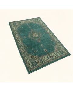 Pranav Southwestern Teal Indoor/Outdoor Area Rug (synthetic illustration; no displayed measurements)