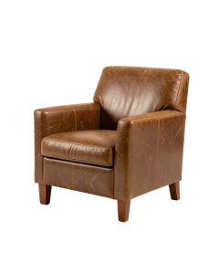 Musty Leather Arm Chair