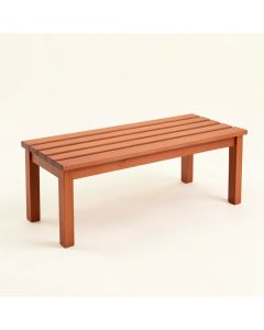 Spruce Bluff Indoor Bench - Terracotta (synthetic illustration; no displayed measurements)