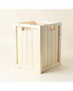 Flint Canyon Closed Outdoor Storage Box - Ivory (synthetic illustration; no displayed measurements)
