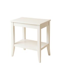 Hazel Dale Side Table - White