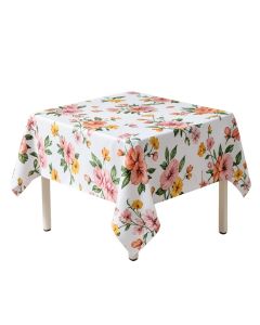 Kenyatta Floral Vinyl Tablecloth