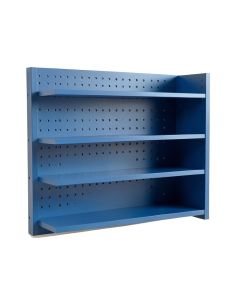 Fern Dale Empty Wall-Mounted Tool Organizer Panel - Blue