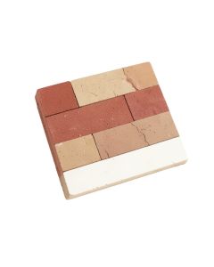 1 '' X 2 '' Glass Brick Joint Mosaic Tile
