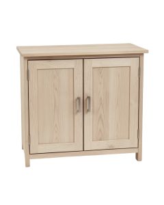 Phillips With Wooden Top 2 Door Accent Cabinet (synthetic illustration; no displayed measurements)