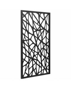 4 Ft. H X 2 Ft. W Screen Series Web Metal Privacy Screen