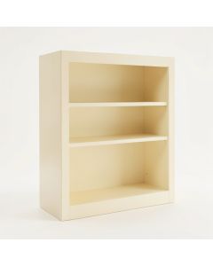Glen Crest Freestanding Bookcase - Cream (synthetic illustration; no displayed measurements)