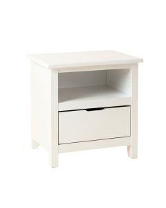 Fern Bridge Nightstand - White (synthetic illustration; no displayed measurements)