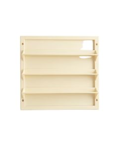 Brook Bridge Empty Wall-Mounted Tool Organizer Panel - Ivory (synthetic illustration; no displayed measurements)