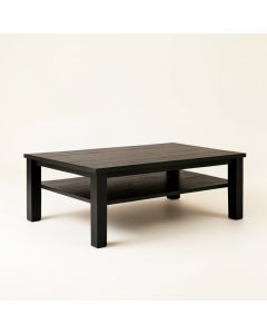 Rowan Crest Coffee Table - Black (synthetic illustration; no displayed measurements)