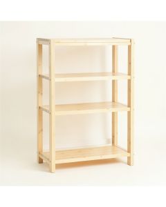 Hill Bend Empty Seed-Starting Shelving Unit Without Lights - Ivory (synthetic illustration; no displayed measurements)
