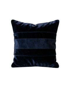 Linden Branch Filled Accent Pillow - Navy