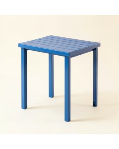 Harbor Dale Compact Balcony Table - Blue (synthetic illustration; no displayed measurements)