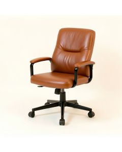 Lobby Office Genuine Leather Task Chair (synthetic illustration; no displayed measurements)