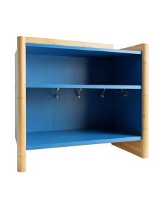Shore Bluff Empty Mug-Storage Cabinet Insert - Blue