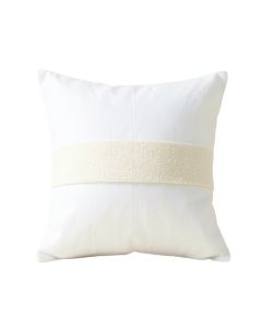 Rowan Branch Filled Accent Pillow - White